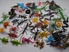 12 Mini plastic Insects Bugs