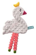 White Swan Crinkle Sensory Baby Toy Hand Sewn Soft Velvet Safe Toys Made in EU