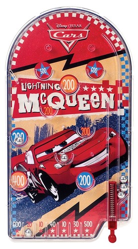Disney store cars - cars, pinball