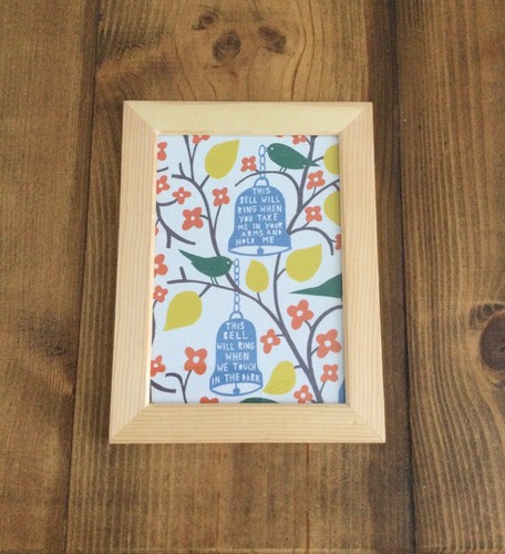 Wooden frame hanging picture - wooden,