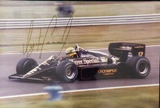 Ayrton senna signed photograph - signed,