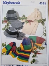 Scarves hats gloves and