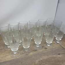 Set Of 17 Wine Glasses Crystal
