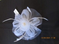 NEW  FASINATOR IN WHITE