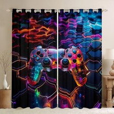 Teens Gaming Window Curtains
