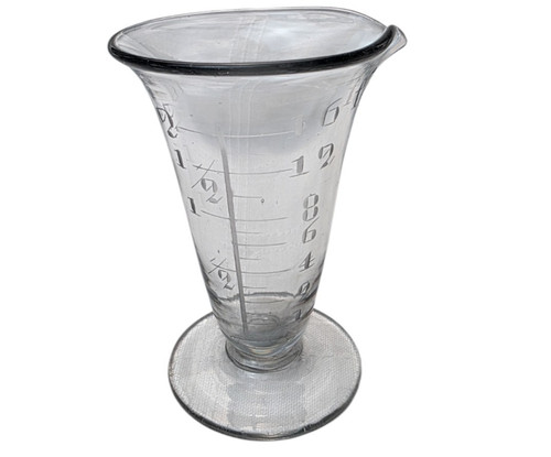 Vintage hand blown apothecary - hand,