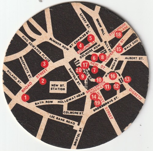 Beer mat mitchell butlers - mat,