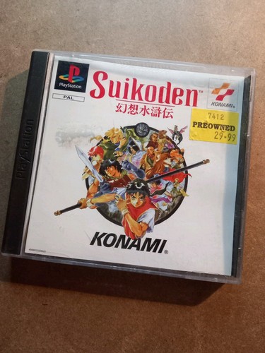 Suikoden sony playstation - suikoden, 1