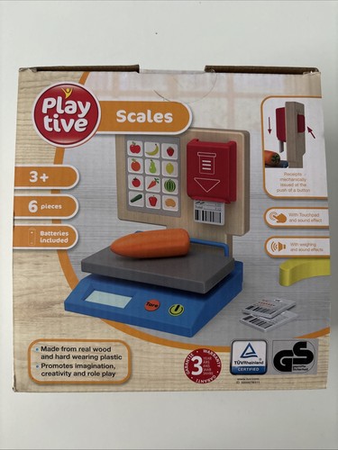 Playtive wooden scales kids - wooden,
