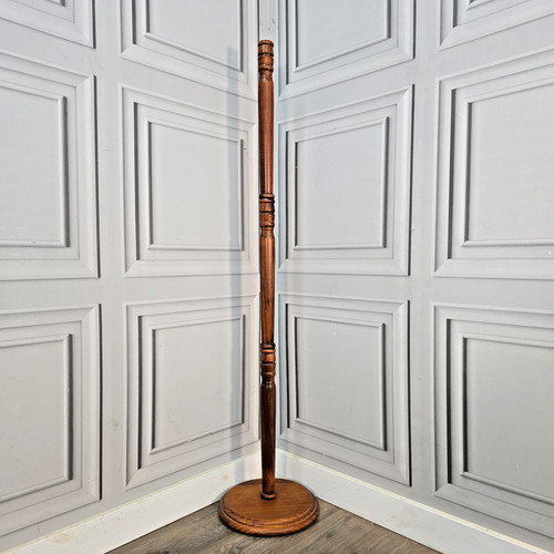 Vintage wooden standard lamp - vintage,