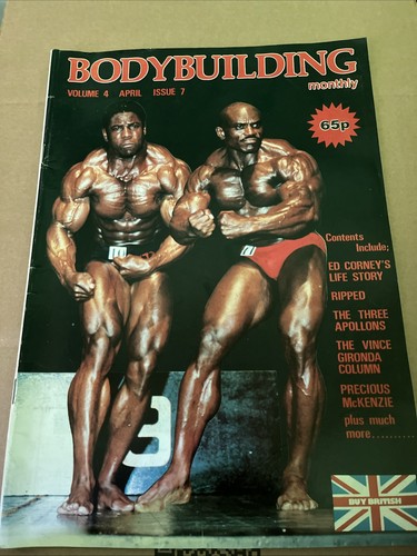 Vintage bodybuilding magazine - vintage,