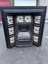 Vintage Cast Iron Fireplace