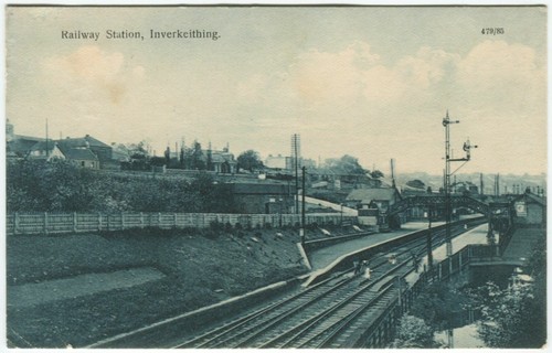 Railway station inverkeithing - station,,