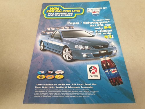 2004 pepsi win ford xr8 - a,