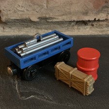 Thomas The Tank Engine: CARGO CAR & CARGO Wooden Train Gullane (Thomas) Ltd 2003