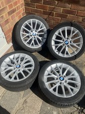 4 GENUINE BMW WHEELS 17 INCH