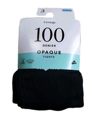 Ladies 3 Pack Opaque Tights