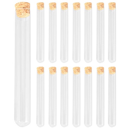 Pcs clear glass - test, tubes