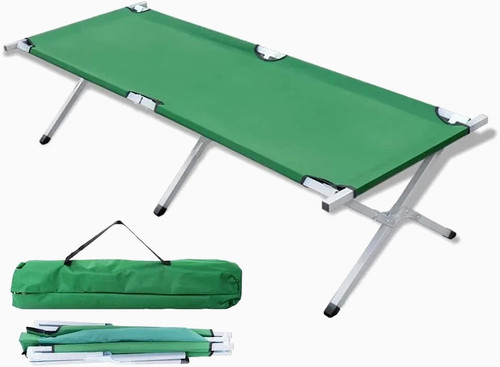 Foldable camping bed with - foldable,