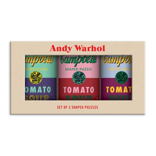 Andy warhol soup cans set - cans,