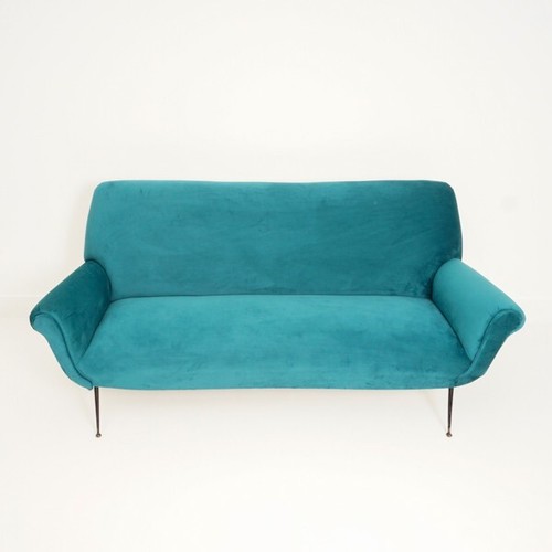 Italian three seater blue - three,
