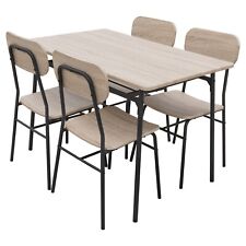 Wood Grain Effect Dining Table