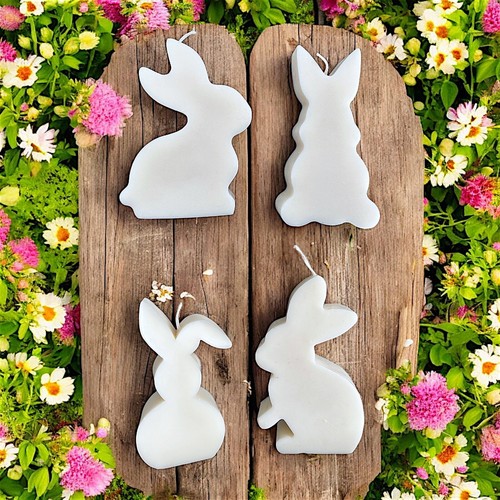 Bunny soy candles - soy,