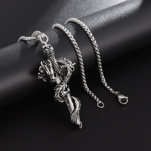 Medieval dragon sword - medieval,