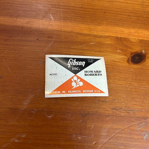 1970 gibson howard roberts - gibson,