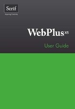 WebPlus X5 User Guide, Serif Europe Limited, Used; Very Good Book