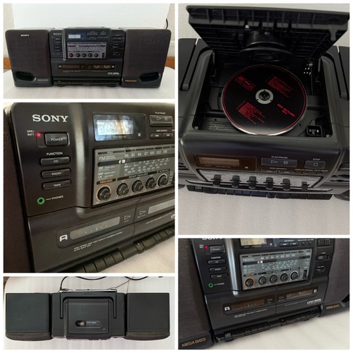 Sony cfd 555l portable tape - cd,