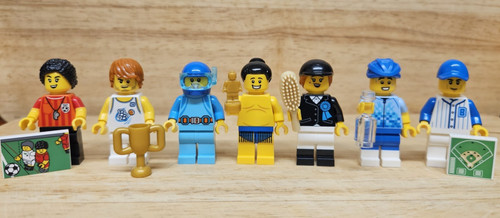 Lego bam minifigures summer - bam,