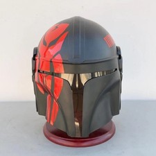 Mandalorian Red Steel Helmet