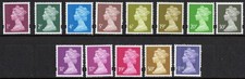 GB 1998  Machin Collection 13 Values  Unmounted Mint