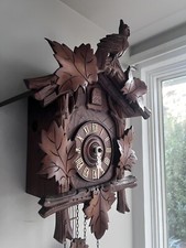 Old Cuckoo Clock With Cuckoo