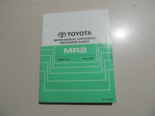 Toyota mr2 zzw30 repair - toyota, w3