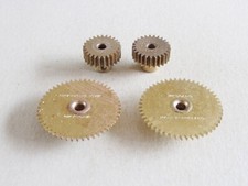 2 x Meccano 25 Tooth Pinion