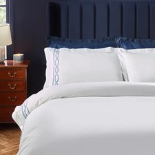 Dorma coastal embroidery duvet - embroidery,