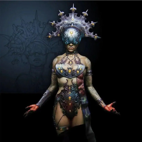 Bust 120mm resin model - 1/10,