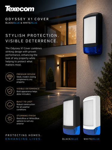 Texecom odyssey wda 0001 - odyssey, x1
