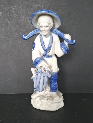 Vintage porcelain gold - 10”,