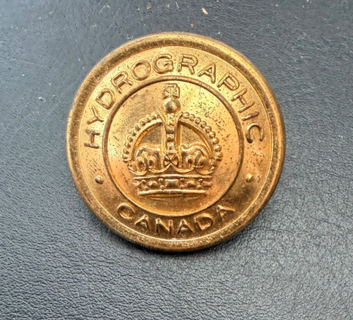 Ww2 hydrographic canada button - canada,