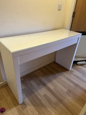 IKEA Malm White Dressing Table