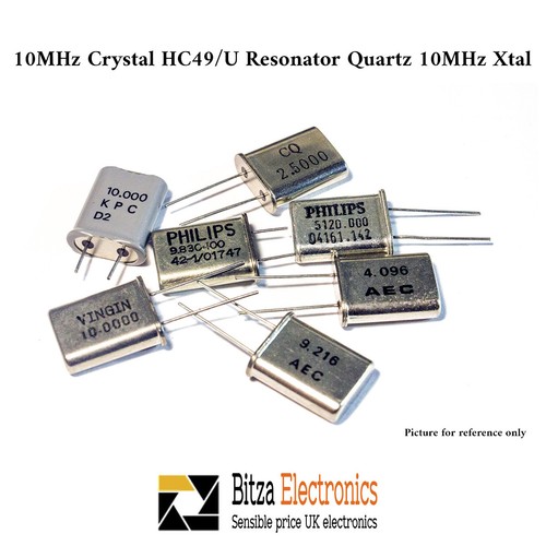 10mhz crystal hc49 - 10mhz,