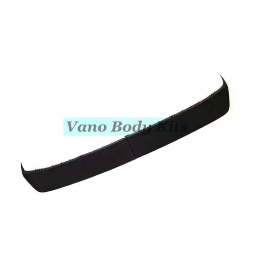Front bumper spoiler chin lip - front,