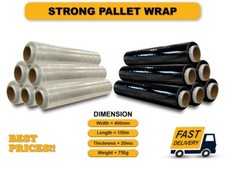 BLACK CLEAR PALLET STRETCH