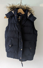 Ladies navy blue FatFace Gilet / Bodywarmer size 10