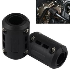 Fits For 22/25/28mm Bumper Blocks Slider Crash Bar Engine Guard Protector Black