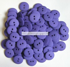 Round Dome Smartie Matt Buttons ( Choice of size & Colours ) 18s 24s 28s 32s