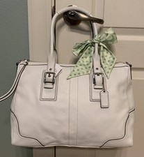 COACH Parchment Leather Large